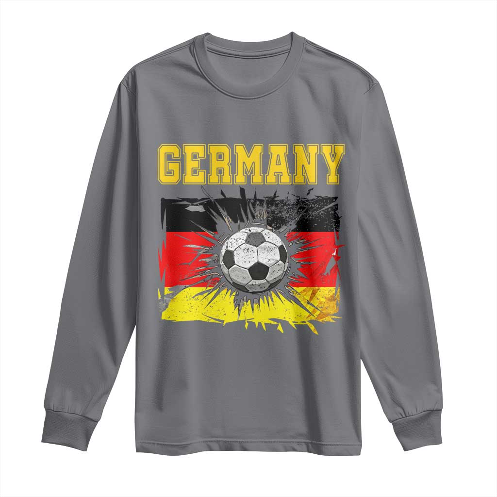 Germany Soccer Fan Long Sleeve Shirt German Football Game Day Supporter