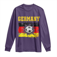 Germany Soccer Fan Long Sleeve Shirt German Football Game Day Supporter