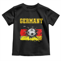 Germany Soccer Fan Toddler T Shirt German Football Game Day Supporter