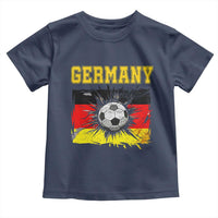 Germany Soccer Fan Toddler T Shirt German Football Game Day Supporter