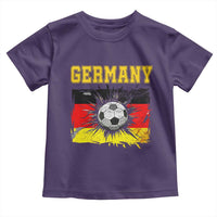 Germany Soccer Fan Toddler T Shirt German Football Game Day Supporter