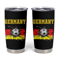 Germany Soccer Fan Tumbler Cup German Football Game Day Supporter
