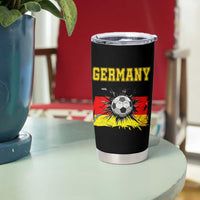 Germany Soccer Fan Tumbler Cup German Football Game Day Supporter