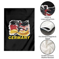 Germany Soccer Fan Garden Flag German Football Flag Game Day Supporter
