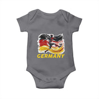 Germany Soccer Fan Baby Onesie German Football Flag Game Day Supporter