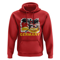 Germany Soccer Fan Hoodie German Football Flag Game Day Supporter
