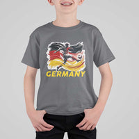 Germany Soccer Fan T Shirt For Kid German Football Flag Game Day Supporter