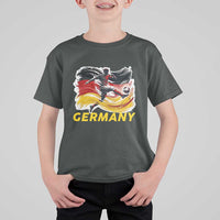 Germany Soccer Fan T Shirt For Kid German Football Flag Game Day Supporter