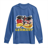 Germany Soccer Fan Long Sleeve Shirt German Football Flag Game Day Supporter