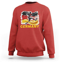 Germany Soccer Fan Sweatshirt German Football Flag Game Day Supporter