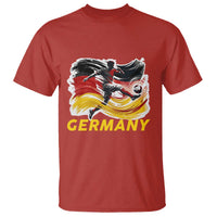 Germany Soccer Fan T Shirt German Football Flag Game Day Supporter