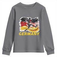 Germany Soccer Fan Youth Sweatshirt German Football Flag Game Day Supporter