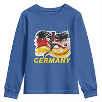 Germany Soccer Fan Youth Sweatshirt German Football Flag Game Day Supporter