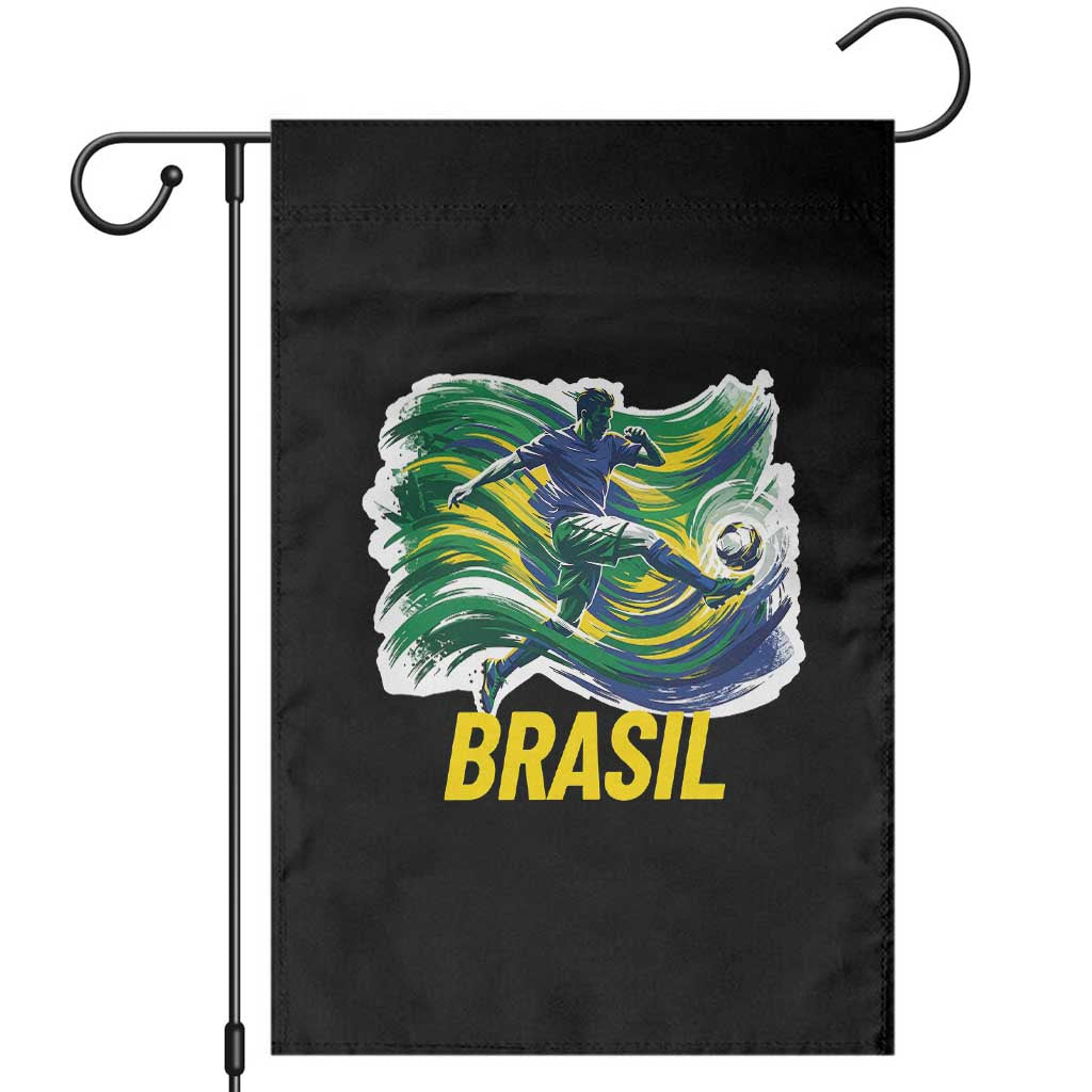 Brazil Soccer Brasil Flag Patriotic Sports Garden Flag Brazilian Football Fan Supporter