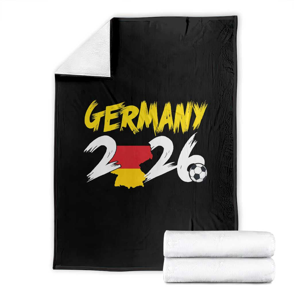 Deutschland Flag German Pride Throw Blanket Germany Soccer Lover Football Fans