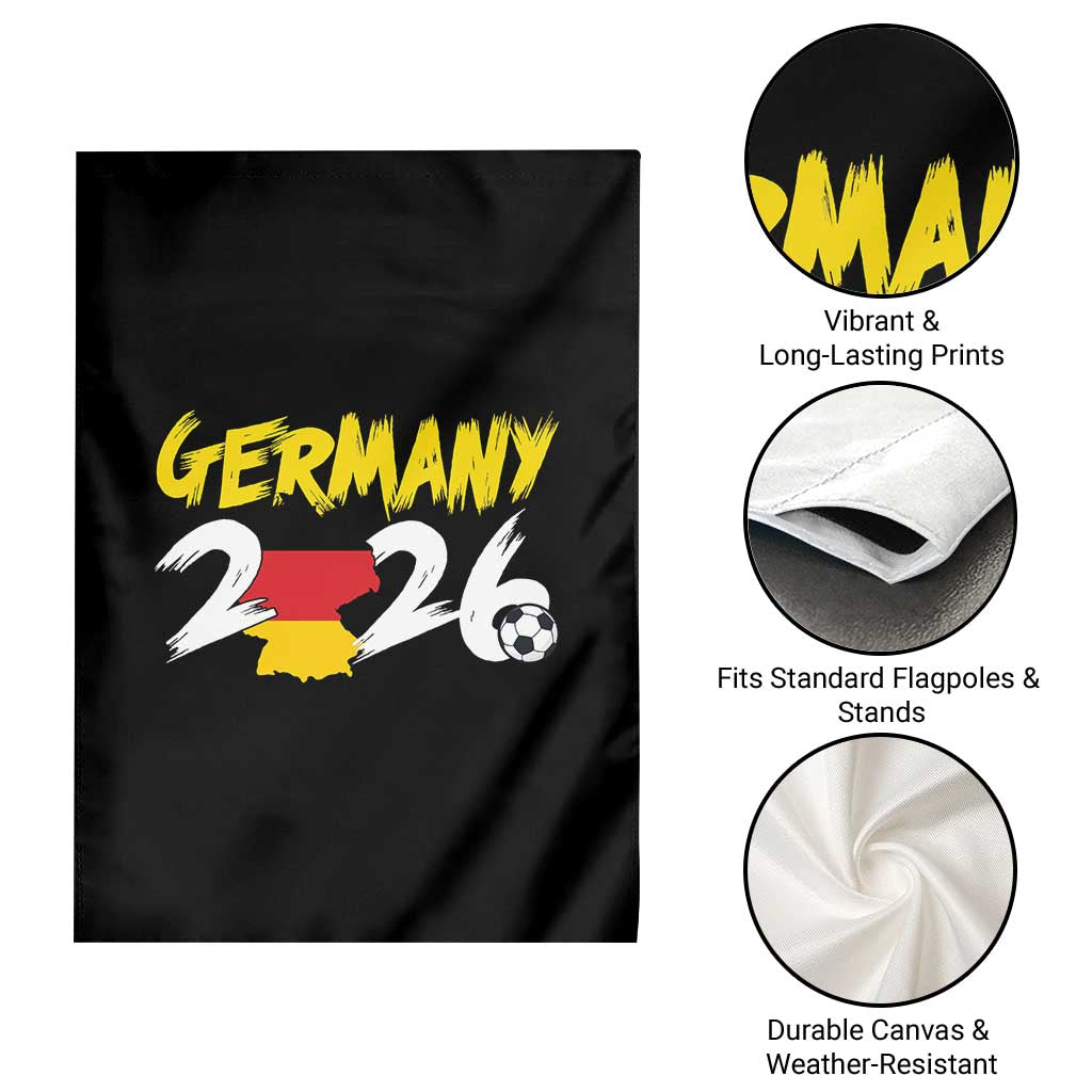 Deutschland Flag German Pride Garden Flag Germany Soccer Lover Football Fans