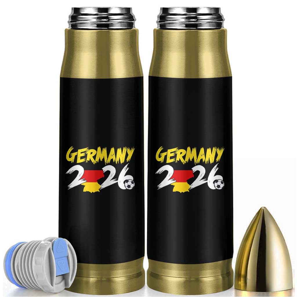 Deutschland Flag German Pride Bullet Tumbler Germany Soccer Lover Football Fans