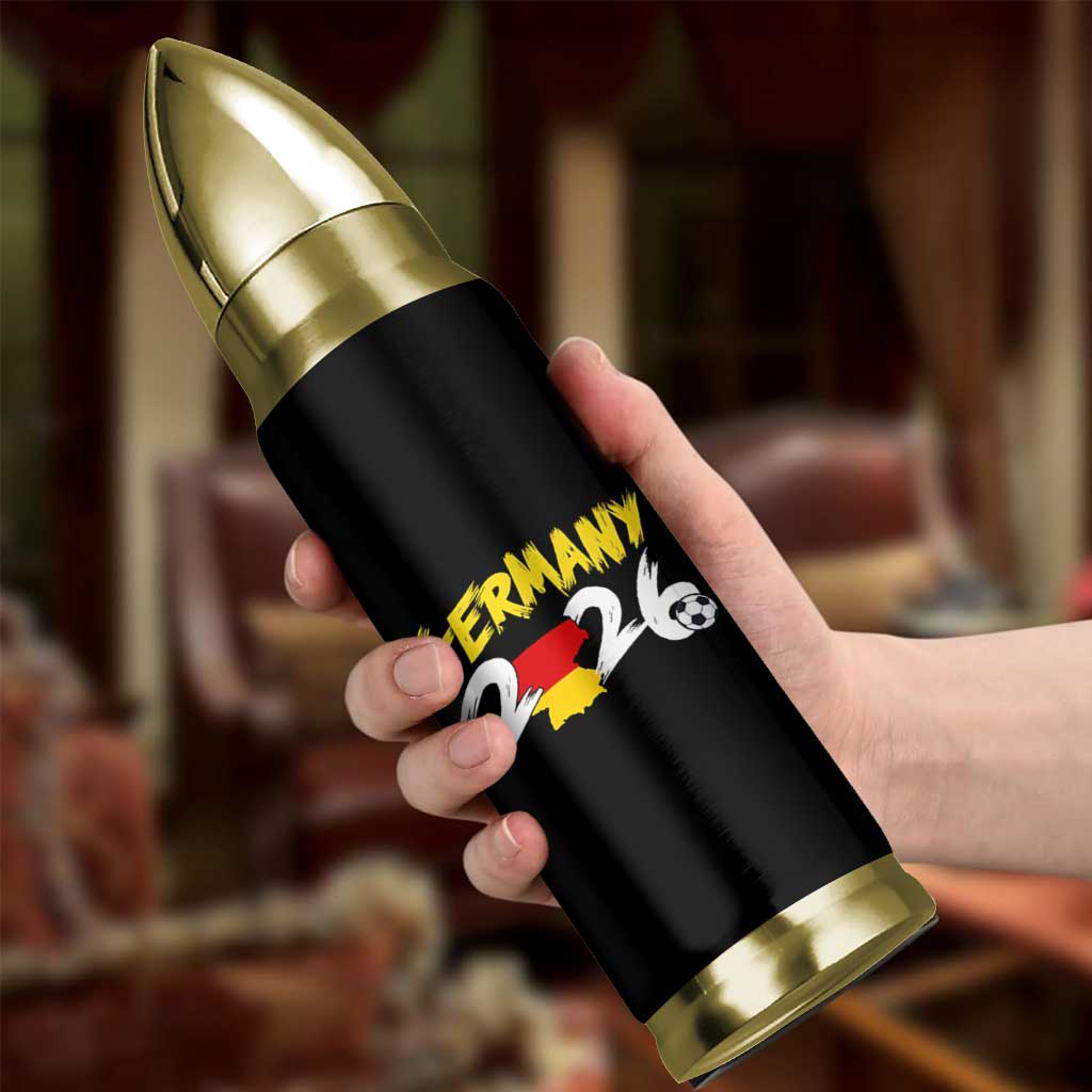 Deutschland Flag German Pride Bullet Tumbler Germany Soccer Lover Football Fans