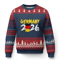 Deutschland Flag German Pride Ugly Christmas Sweater Germany Soccer Lover Football Fans