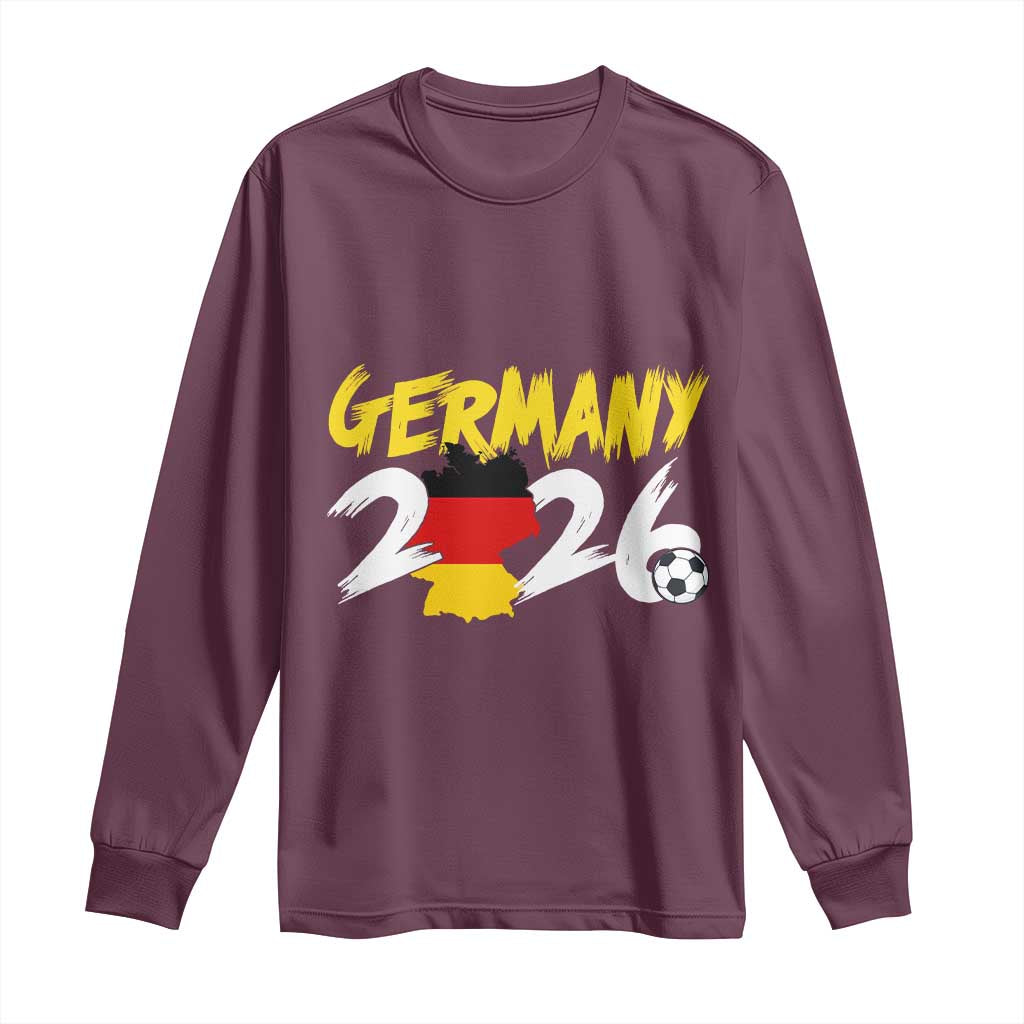 Deutschland Flag of German Pride Germany Flag Long Sleeve Shirt