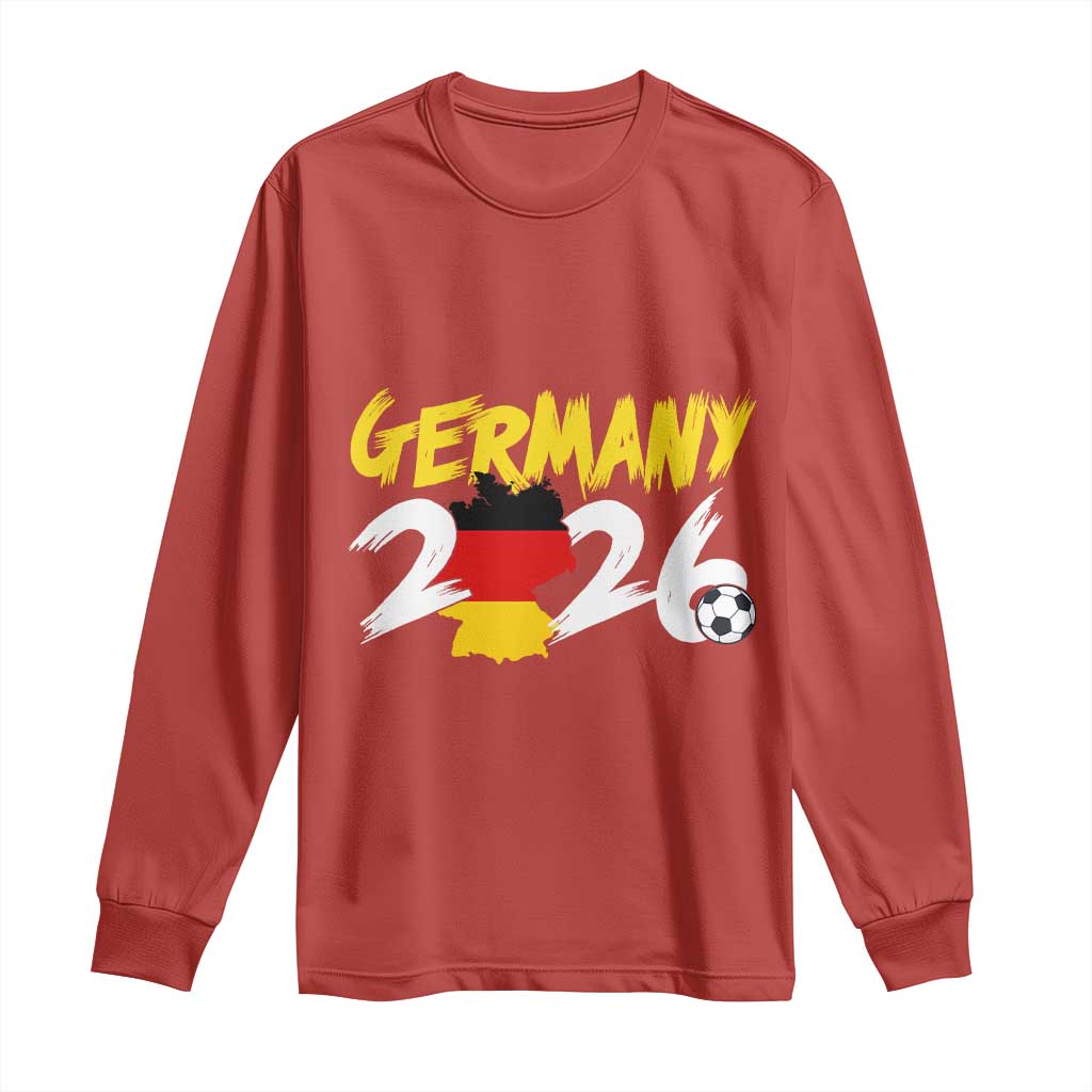 Deutschland Flag of German Pride Germany Flag Long Sleeve Shirt