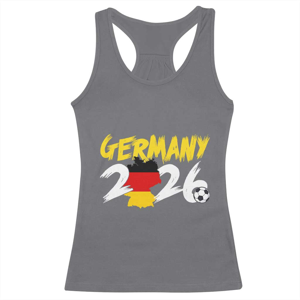 Deutschland Flag of German Pride Germany Flag Racerback Tank Top