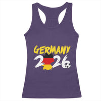 Deutschland Flag of German Pride Germany Flag Racerback Tank Top