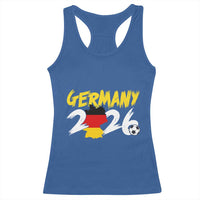Deutschland Flag of German Pride Germany Flag Racerback Tank Top