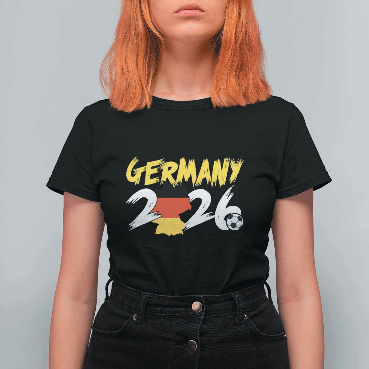 Deutschland Flag of German Pride Germany Flag T Shirt For Women
