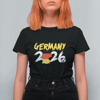 Deutschland Flag of German Pride Germany Flag T Shirt For Women