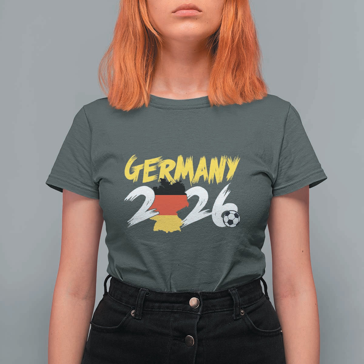 Deutschland Flag of German Pride Germany Flag T Shirt For Women