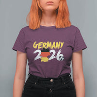 Deutschland Flag of German Pride Germany Flag T Shirt For Women