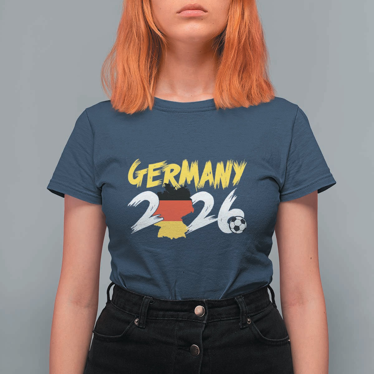 Deutschland Flag of German Pride Germany Flag T Shirt For Women