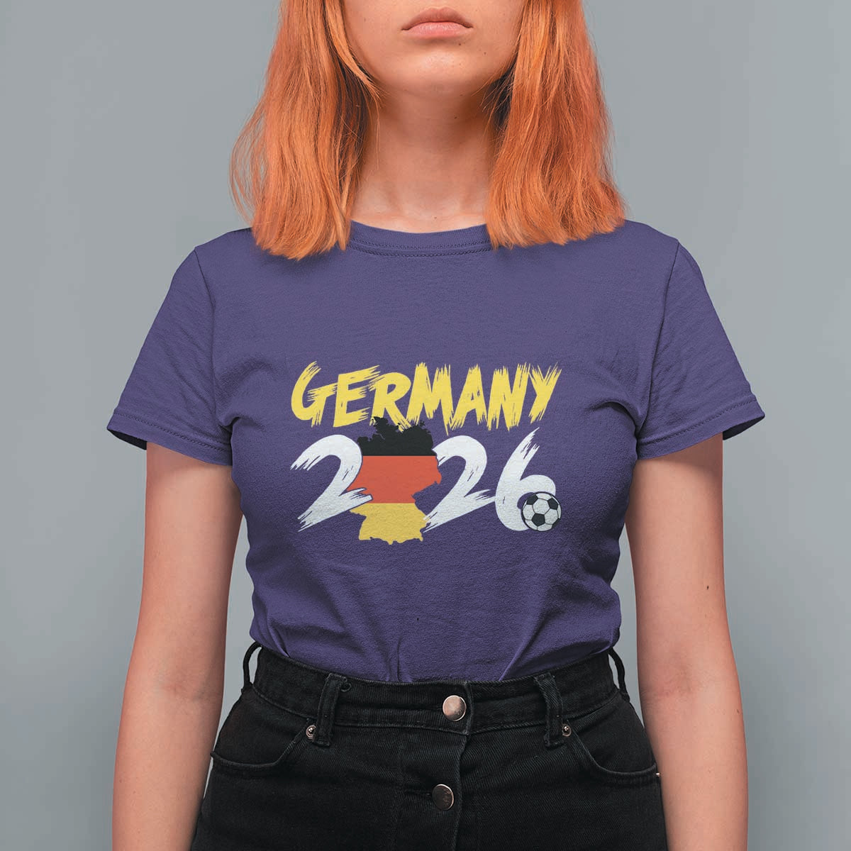 Deutschland Flag of German Pride Germany Flag T Shirt For Women
