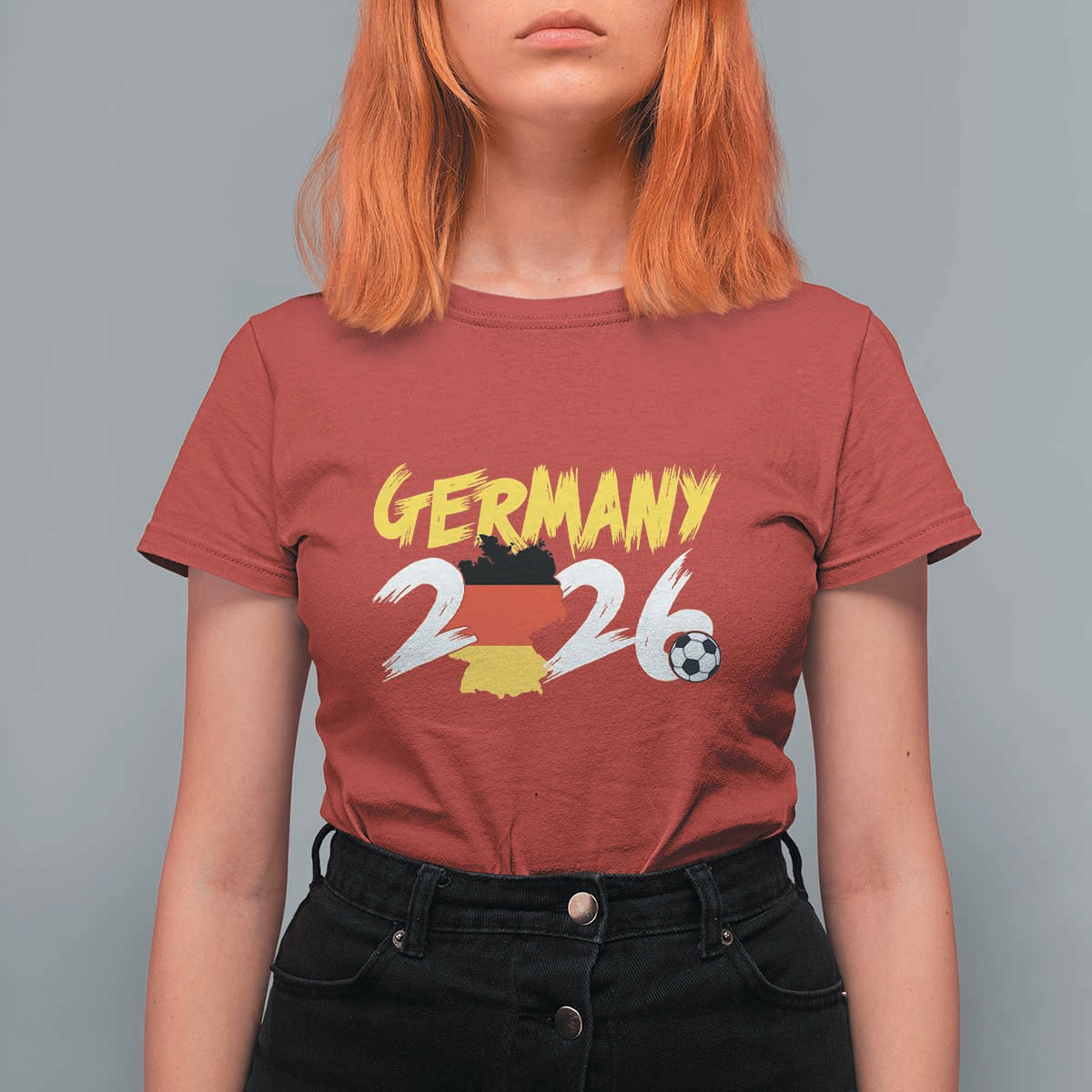 Deutschland Flag of German Pride Germany Flag T Shirt For Women