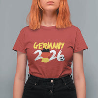 Deutschland Flag of German Pride Germany Flag T Shirt For Women