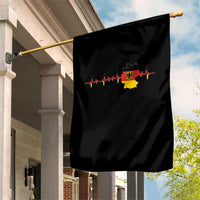 Deutschland Flag Eagle Vintage German Heritage Pride Garden Flag
