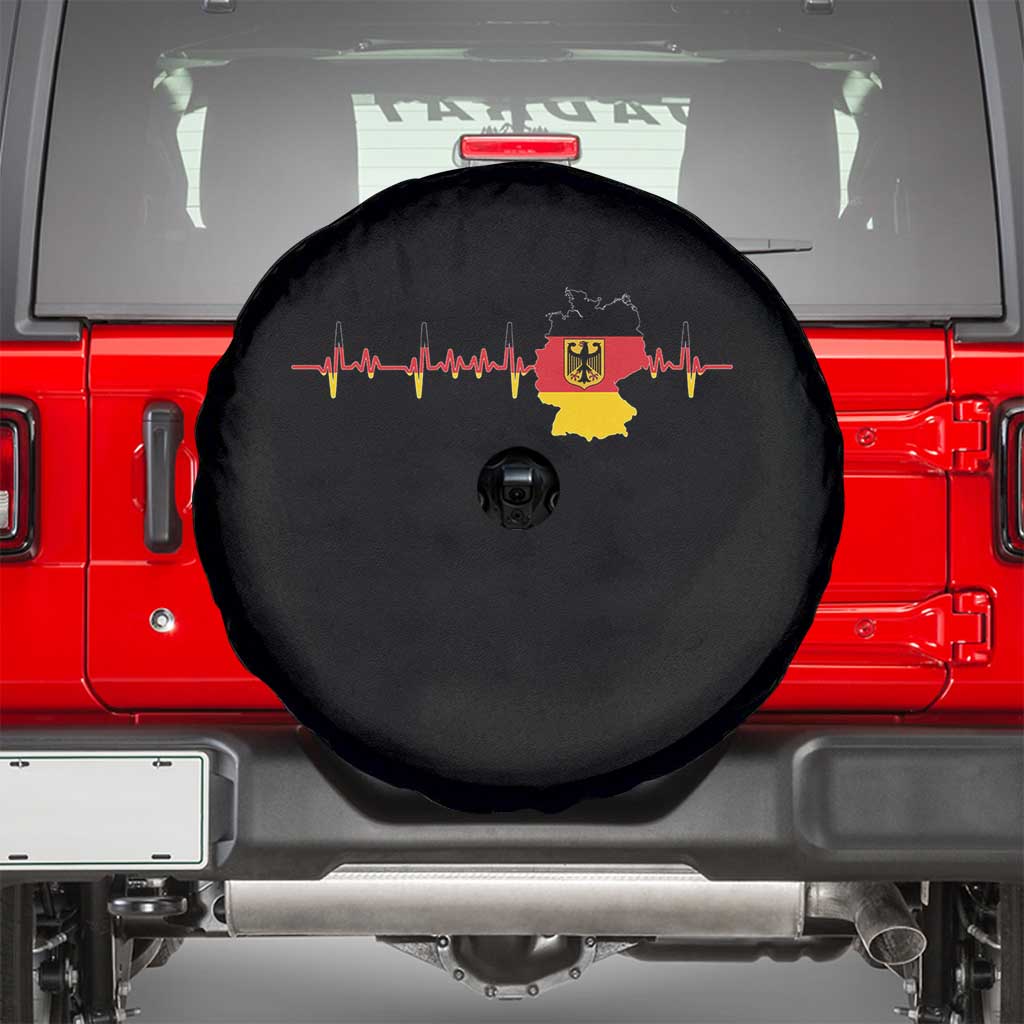 Deutschland Flag Eagle Vintage German Heritage Pride Spare Tire Cover