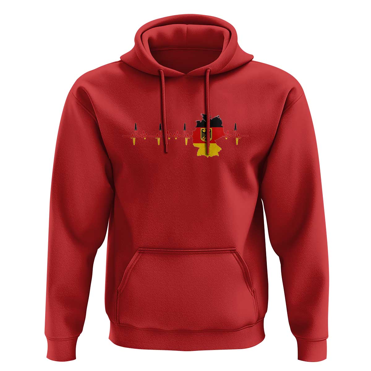 Deutschland Flag Eagle Vintage German Heritage Pride Hoodie