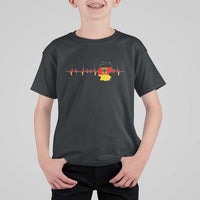Deutschland Flag Eagle Vintage German Heritage Pride T Shirt For Kid