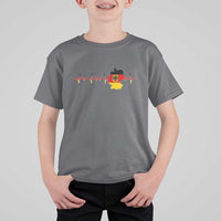 Deutschland Flag Eagle Vintage German Heritage Pride T Shirt For Kid