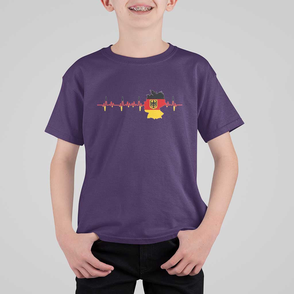 Deutschland Flag Eagle Vintage German Heritage Pride T Shirt For Kid