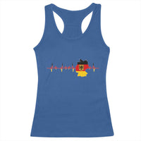 Deutschland Flag Eagle Vintage German Heritage Pride Racerback Tank Top