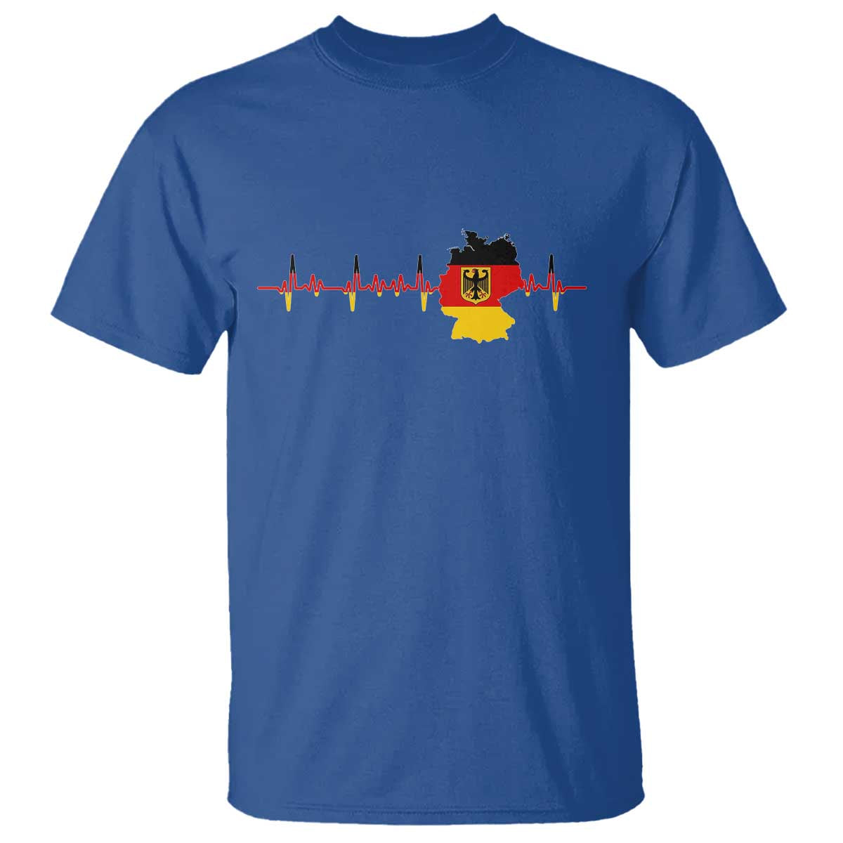 Deutschland Flag Eagle Vintage German Heritage Pride T Shirt