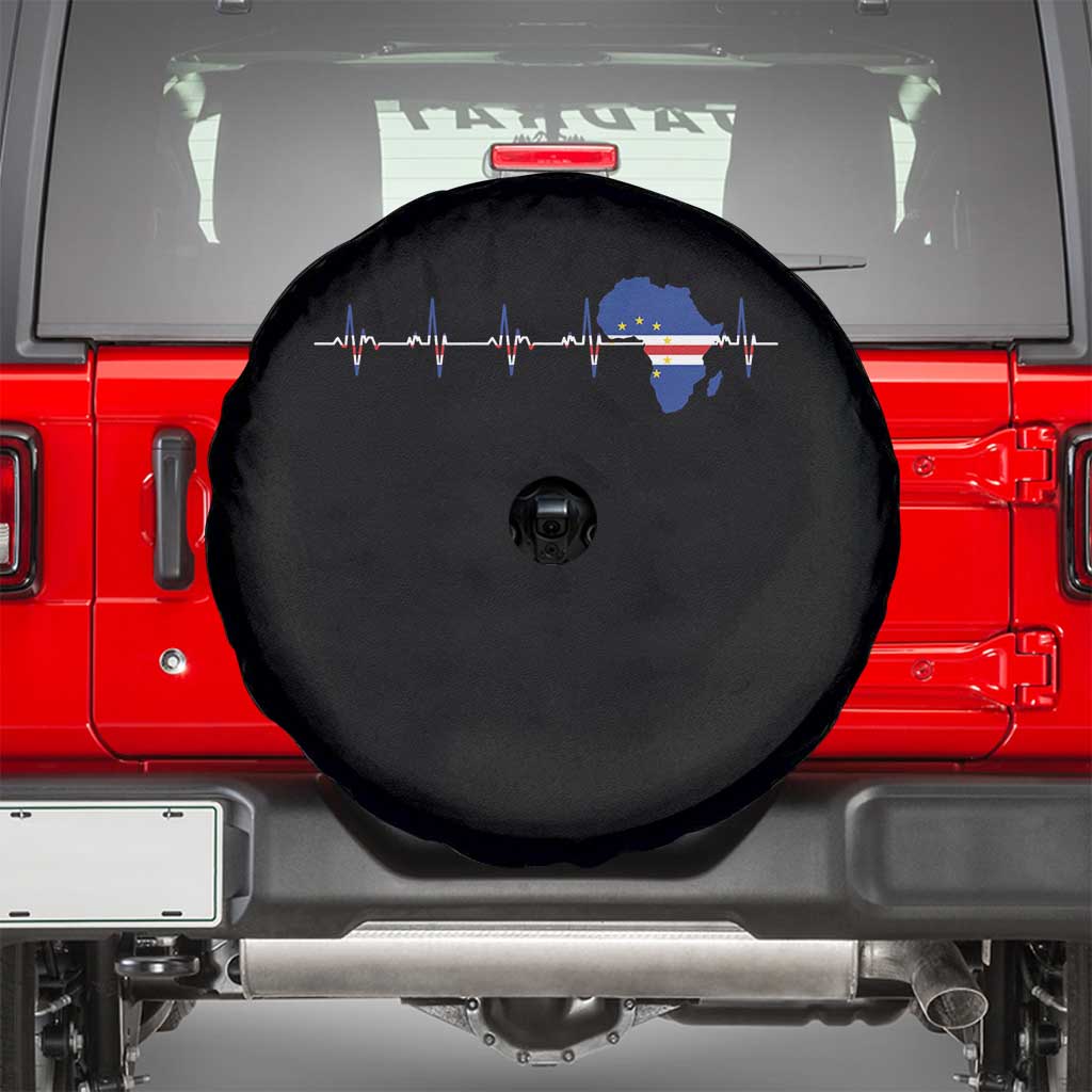 Germany Heartbeat EKG Deutschland Flag Map Spare Tire Cover