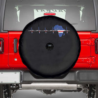 Germany Heartbeat EKG Deutschland Flag Map Spare Tire Cover