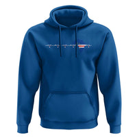 Germany Heartbeat EKG Deutschland Flag Map Hoodie