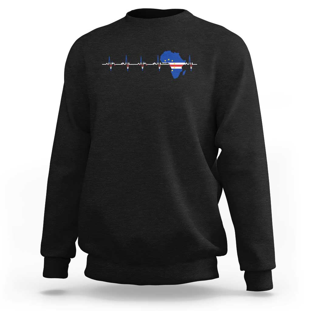 Germany Heartbeat EKG Deutschland Flag Map Sweatshirt