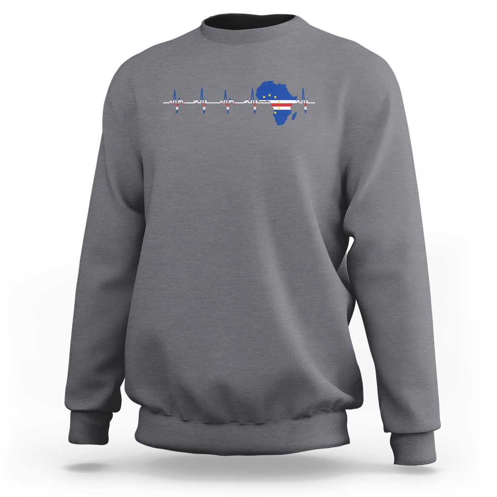 Germany Heartbeat EKG Deutschland Flag Map Sweatshirt