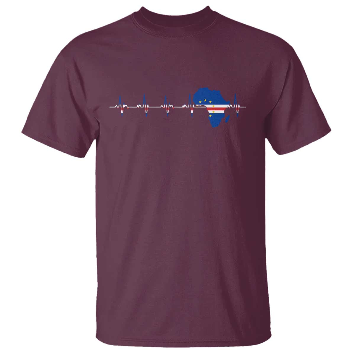 Germany Heartbeat EKG Deutschland Flag Map T Shirt